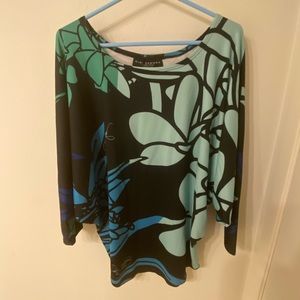Kini Zamora Aloha print top